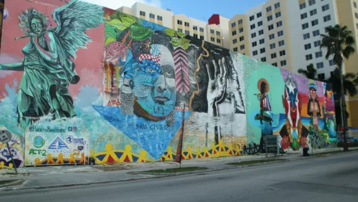 wall art during daytime